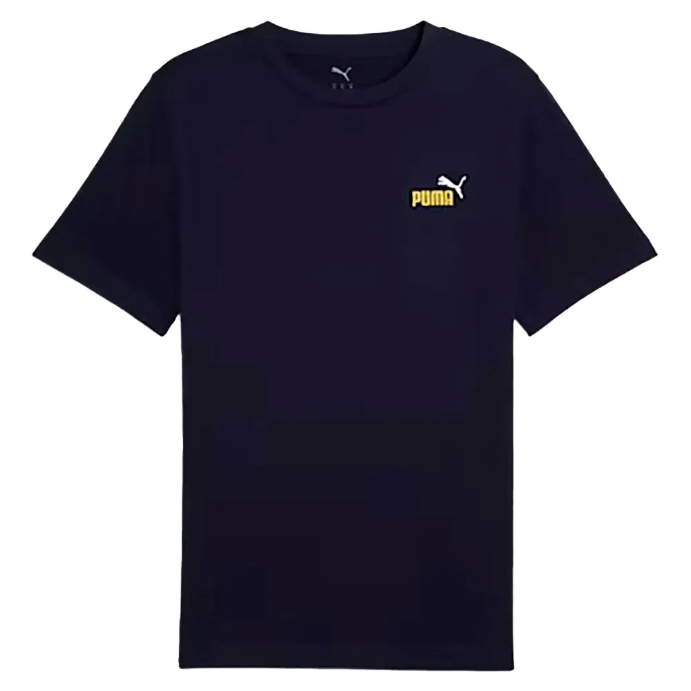 Puma Camiseta 684717-16 M ESS 2 COLOR SMALL New Navy Poliester -4-